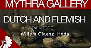 Willem Claesz Heda - Dutch Golden Age Artist - breakfast-pieces