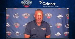 Watch Live: Alvin Gentry speaks with the media