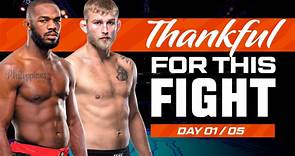 Jon Jones vs Alexander Gustafsson 1 | UFC Fights We Are Thankful For - Day 1