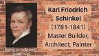 Karl Friedrich Schinkel, German Architect, Master Builder, Painter