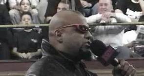 Taz Goes Off on Heckler (Rare footage, ECW)