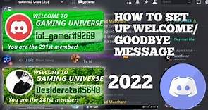 How to setup Welcome and Goodbye Message | 2022 | How to Setup Yggdrasil Bot Discord | Tutorial