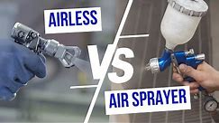 Airless vs Air Paint Sprayer [Don't Buy Until You WATCH This!]