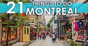 Best Things To Do in Montreal Canada 2024 4K