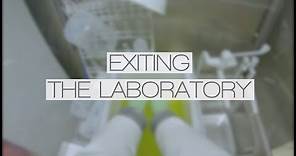 Exiting the BSL-4 laboratory