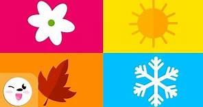 Las Estaciones del Año para niños - Primavera, Verano, Otoño e Invierno - ¿Qué son las estaciones?