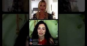miriam mcdonald and cassie steele live for entertainment weekly, 2021