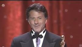 Dustin Hoffman Wins Best Actor | 61st Oscars (1989)