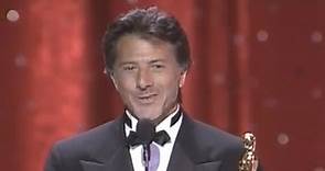 Dustin Hoffman Wins Best Actor | 61st Oscars (1989)