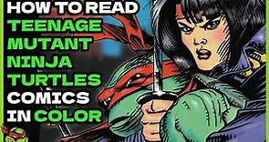 The Best Way To Read the Original Mirage TMNT Comics In Color