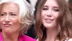 Emma Thompson and daughter Gaia Romilly Wise prove the apple doesn’t fall too far from the tree as the pair playfully posed for the cameras arriving at the Giorgio Armani Privé Fashion Show 🤩 | HELLO!