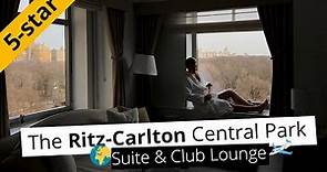 REVIEW: The Ritz-Carlton Central Park Hotel in New York with Suite & Club Lounge