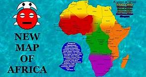 Map of Africa - All African Countries of the Continent and their Locations - Geography Maps