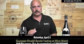 Giuseppe Rinaldi Barolo Tasting at Wine Watch