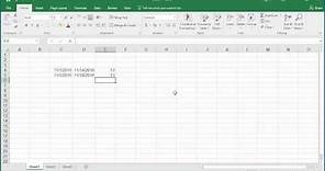 How to Calculate Number of Days between two Dates in Excel 2016