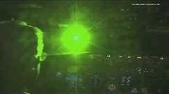 Pilots reporting record number of laser strikes on airplanes in Indiana and nationwide