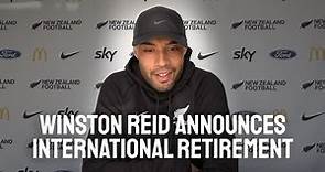 Winston Reid announces International Retirement | Press Conference