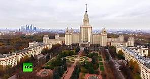 🏫🇷🇺La universidad Estatal de Moscú una de las mas bellas del mundo👌😍