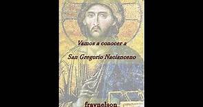 DK3-20 Vamos a conocer a San Gregorio Nacianceno