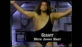 The Giant vs Jobber Dave Sullivan WCW Saturday Night 1996