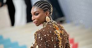 Michaela Coel's Completely Sheer 2023 Met Gala Gown Featured Glitzy Nipple Brooches