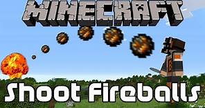 How to Shoot Fireballs in Minecraft