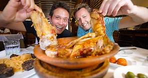 Spanish Food Tour - ULTIMATE FOOD TOUR in Madrid!! Best Restaurants + Tapas in Spain!!