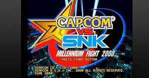Capcom vs SNK: Millennium Fight 2000 Sega Dreamcast HD 1080p 60fps VGA