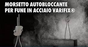 Morsetto autobloccante per fune in acciaio VARIFIX® | Würth italia