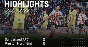 New Year's Day Delight | Sunderland AFC 2 - 0 Preston North End | EFL Championship Highlights