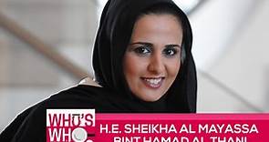 H.E. Sheikha Al Mayassa bint Hamad Al Thani