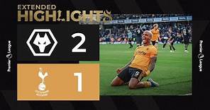 Two stoppage time goals complete comeback! | Wolves 2-1 Tottenham Hotspur | Extended Highlights