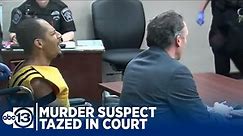 Murder Suspect Tazed in Court for Cursing Outburst