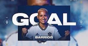 Michael Barrios' First LA Galaxy Goal