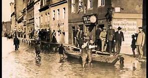 Glogau 1903 - powódź