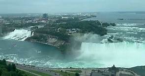 Embassy Suites Niagara Falls Canada Fallsview Hotel - Spectacular View US & Canadian Falls from Room