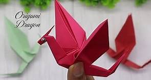 How To Make A Paper Dragon | Easy Origami Dragon