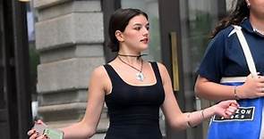 Tom Cruise's daughter Suri turns heads with grown-up look as she steps out in Manhattan