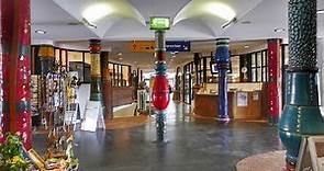 Fotoshow - Hundertwasserbahnhof Uelzen mit Innenaufnahmen