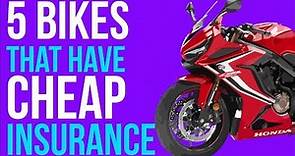 5 Fast Motorcycles Which Are Cheap on Insurance