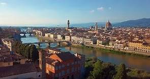 Aerial Views of Florence (Italy)