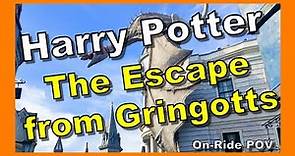 Harry Potter & the Escape from Gringotts Ride | Universal Studios Orlando (2020)