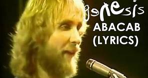 Genesis - Abacab (Official Lyrics Video)