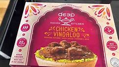 Deep Indian Kitchen Chicken Vindaloo Frozen Microwave Meal from Wal-Mart Taste Test and Review