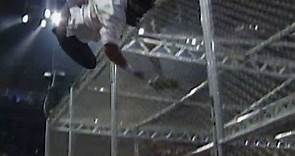 The Undertaker launches Mankind off Hell in a Cell: King of the Ring 1998