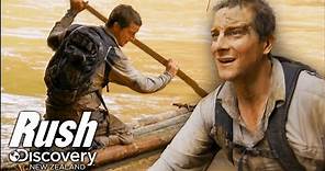 Bear Grylls Builds A Working Raft From Bamboo I Man Vs Wild