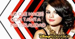 Selena Gomez & The Scene - Naturally (letra español)