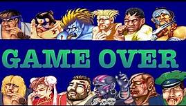 Street Fighter ll Champion Edition (Arcade) GAME OVER
