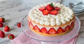 Cómo hacer una torta fraisier (Postre francés con frutillas y crema pastelera)