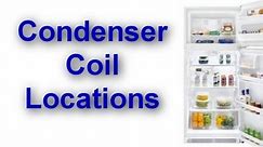 Condenser Coil Location on your Refrigerator